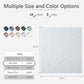 Carriediosa 100% Cotton Muslin Throw Blanket 70" X 80" Twin Size，4-Layers Summer Gauze Throws for Bed Couch，Soft Lightweight Breathable Linen Blankets Bedspread for Adults All Season，White