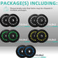Olympic Bumper Plates Set, 2" Weight Plates for Strength Training & Weightlifting, Paris or Set or Set with Barbell, Multiple Options