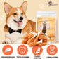 Dog Treats, Chicken Wrapped Calcium Bone Rawhide-Free Grain-Free Training Treats for Dogs Teeth Cleanning Breath Fresh Dog Chewy Snacks for Medium Large Dogs 10.6oz or 18-19 pcs