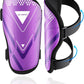 Shin Guards Soccer Kids Youth, CE Certified Airsfish Shin Guard Protection Gear for 2-18 Years Old Boys Girls Teenagers High Impact Resistant Breathable Comfortable 1 Pair 4 Sizes