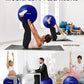 Trideer Extra Thick Yoga Ball Exercise Ball, 5 Sizes Gym Ball, Heavy Duty Ball Chair for Balance, Stability, Pregnancy, Quick Pump Included