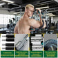 VVOKGO Twister Arm Trainer with 4 Spring for Men & Women, 20-110lb Adjustable Chest Workout Equipment, Shoulder Arm Strength Exerciser, Portable Power Twister Bar, Detachable Design Fitness Anywhere
