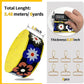Printed Flower Nylon Webbing with Buckle 1 1/2 inch 6 Yards Black & Yellow Patterned Fabric Webbing Luggage Handle Jacquard Ribbon for Backpack Bags-Seatbelt-Clothing-Sewing-DIY Crafts & Projects