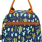 FlowFly Insulated Lunch Cooler Bag - Tote Bag Organizer for Women/Men, Cactus
