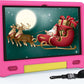 Tablet for Kids 10.1 inch Android 14 6000mHA 8GB RAM+64GB ROM(Expandable to 1TB Kids Tablet Age 3-12 with Case& Lanyard WiFi6 Google Kids Space Parental Control 1280 * 800 HD Screen Pink