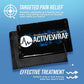 Activewrap Reusable Ice Packs for Injuries - Hot and Cold Gel Compress for Injury Recovery and Pain Relief, Soft, Flexible, Leakproof Pad for Back, Knee, Hip, & Shoulder - Small (4.5X 6.5 inches)