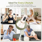 Lymphatic Drainage Massager & Anti Cellulite Massage Tool — Body Sculpting Machinefor Legs, Arms & Belly, Body,Helps Reduce Stretch Marks & Cellulite,with Microcurrent, Light Heat & Vibration