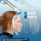 QingSong Full Face Snorkel Mask for Adults, Snorkeling Gear with Camera Mount, 180 Degree Panoramic View Snorkel Set Anti-Fog Anti-Leak