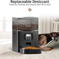 VOLUAS Automatic Cat Feeders - Pet Dry Food Dispenser with Timer, Automatic Cat Feeders with Desiccant Bag, Programmable Portion Size Control 4 Meals Per Day, 10s Voice Recorder