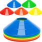 BiAnYC 25/50/100 Pcs Pro Disc Cones - Training Cones Agility Soccer Cones with Carry Bag for Training, Soccer, Football, Basketball,Kids and Other Sports and Games(5 Colors)