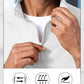 Aulemen Men's Casual Quarter Zip Pullover-Athletic Windbreaker Lightweight Jackets Hiking Golf for Men Mock Neck with Pockets