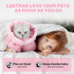 Adjustable Cat Recovery Cone Collar, Lightweight Soft Cat E-Collar Alternative After Spay, Waterproof Comfy Collars to Stop Licking Wound After Surgery, Protective Cone for Kittens/Puppies