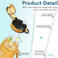 Enerbone Water Bottle, Leakproof BPA & Toxic Free, Motivational Water Bottle with Times to Drink and Straw, Fitness Sports Water Bottle with Strap for Office, Gym, Outdoor Sports