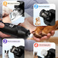 Casfuy 6-Speed Dog Nail Grinder – 50%+ Boost Power Dog Nail Trimmers Quiet with Dust Cap & 2 LED Lights & 2000mAh Battery & 4.8V Motor Electric Pet Toenail File Tool for Large Medium Small Dogs Cats