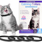 Simnice Calming Collar for Cats - 4 Pack, Adjustable Calming Collar for Cats - Pheromone Cat Collars for Anxiety & Stress Relief, Water-Resistant & Long-Lasting Effect (Black)