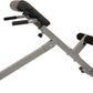 Sunny Health & Fitness Foldable Hyperextension Roman Chair w/Back Extension, Home Gym Sit Up Bench for Glute & Ab Workouts, Optional Adjustment Incline & Multi-Function Heavy-Duty Exercise Equipment
