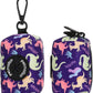 Attachment,Waste Bag Dispenser Zippered Pouch, Fits Any Leash, Includes Free Roll of Dog Bags, Poop Bag Dispenser - 2 Packs, Little Dinosaurs