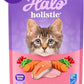 Halo Holistic Kitten Food, Wild Caught Salmon & Whitefish Recipe, Grain Free Dry Cat Food, Complete Digestive Health, 6 lb Bag