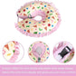 CuteBone Inflatable Dog Donut Collar Alternative for Large Dogs After Surgery-Double Adjustable Neck Range P23SO00104L