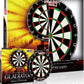 Gladiator Dartboard with Top-Grade African Sisal and Sword Edge Staple Free Wire Spider for Maximum Scoring Potential and Less Bounce Outs