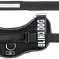 Doggie Stylz Blind Dog Vest Harness with Removable Patches and Reflective Trim. Comes with 2 Blind Dog Reflective Hook and Loop Patches. Measure Dogs Girth Before Purchase (Girth 30”- 42" Black)