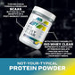 MuscleTech Whey Protein Powder Clear Whey Protein Isolate Whey Isolate Protein Powder for Women & Men Clear Protein Drink 22g of Protein, 90 Calories Lemon Berry Blizzard, 1.1lb(19 Servings)