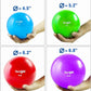 Yes4All Weighted Toning Balls for Exercise, Soft Medicine Balls for Exercise, Pilates, Yoga, Balance, Flexibility, 2-10lbs