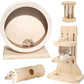 antiai 4 Pack Hamster Wheel Set,8.2Inch Medium Size Slience Quiet Spinner Hamster Running Wheels,Hamster Water Feeder Accessories Chew Toys for Guinea Pig,Gerbils,Mice and Other Small Pets Animal