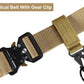 KingMoore Men's Tactical Belt Heavy Duty Webbing Belt Adjustable Military Style Nylon Belts with Metal Buckle