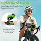 Cycling Gloves with Shock-Absorbing Pad, Extra Grip, Flexible Fit, Light Weight, Breathable for Men and Women Mountain Biking