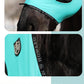 Harrison Howard Horse Fly Mask with Forelock Opening Stretch Breathable and Comfortable for Horses UV -Protection Turquoise Green M
