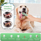Duckart LABRUSID Dog Toothbrush, 2 Pack Dog Tooth Brush, 360 Cleaning Finger Toothbrush for Adult Dogs, Soft Silicone, Cream-coloured & Green