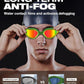 ZIONOR G1 Nava Super Anti-Fog Unisex Swim Goggles Mirror/Bright Smoke Lens