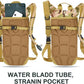 4 Pack Tactical Hydration Backpack with 3L Water Bladder Military Daypack Water Backpack Lightweight Hydration Back Pack for Running Cycling Climbing Hiking for Men Women