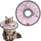 Agape Comfortable Cat Cone, Lightweight Recovery Cone Soft, Stop Licking & Scratching, E Collar for Small, Medium & Large Cats, Wound Care