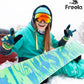 Freela Ski Goggles OTG Men Women, Over Glasses Snow Snowboard Sports Goggles for Adult Youth 100% UV400 Protection Anti Fog