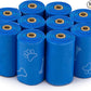 Best Pet Supplies Dog Poop Bags (150 Bags) for Waste Refuse Cleanup, Doggy Roll Replacements for Outdoor Puppy Walking and Travel, Leak Proof and Tear Resistant, Thick Plastic - Blue (Unscented)