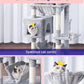 Cat Tree, Cat Tower for Large Cats with 2 Big Platforms, 2 Baskets, condo and Toys, 63" Cat Scratching Posts for Indoor Cats, Light Gray GCT020W