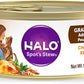 Halo Wet Cat Food Whole Chicken Recipe, Grain Free Wet Cat Pate, Canned Cat Food for Extra Hydration, 5.5 Oz Can (Pack of 12)