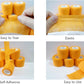 6 Pack 2" x 5 Yards Self Adhesive Bandage Wrap Breathable Cohesive Vet Wrap for Pets, Elastic Self-Adherent Tape for Sports, Wrist, Ankle (Orange)