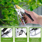 Ultra Sharp Germany Titanium Steel Pruning Shears - Cuts 3X Easier, Weak Hand Arthritis Snips, Rust-Resistant, Effortlessly 1-Inch Cut Capacity Garden Scissors, Ergonomic Handle