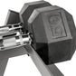 550LB 450LB 350LB Dumbbell Set with Rack Rubber Hex Weights for Home Gym Durable Construction Convenient Storage Space Saving Design Complete Weight Set Barbell Coated for Exercise Training