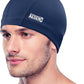 Aegend Fabric Swim Cap, Silicone Waterproof Layer - Breathable Cloth Swimming Cap, Keep Hair Dry with Hight Elasticity for Youth(8-16) Adult, 2 Sizes to Choose