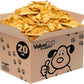 ValueBull USA Rawhide Chips, Chicken Infused, 20 Pound Bulk Pack - Natural & Safe, USA Beef Hide, Long Lasting, Chemical Free, No Artificial Flavors