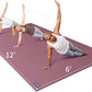 MRO Extra Large Yoga Mat, 12'x6'/9'x6'/7'x5'/6'x4' (9MM) Extra Wide and Thick Exercise Mats for Home Gym Workout, Non-Slip, Soft for Women and Men Fitness, Ideal for Barefoot Yoga, Pilates, stretching