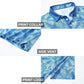 Men's Golf Polo Shirts Short Sleeve Striped Performance Moisture Wicking Dry Fit Golf Shirts for Men