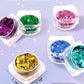 Body Glitter Face Glitter for Women Kids, 12 Colors Halloween Face Glitter, Hair Glitter Gel, Cheer Makeup Stuff, Face Painting Kit Rave Festival Party Christmas Makeup Accessories