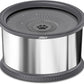 UPSKY 6.5L Dog Water Bowl,1.6 Gallon Super Large Capacity No Spill Dog Water Bowl,Stainless Steel Spill Proof Slow Water Feeder,No Splash Water Bowl with Anti-Slip Mat for Messy Drinkers Grey