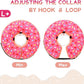 Supet Inflatable Dog Cone Collar Alternative After Surgery, Pet Neck Donut Collar Recovery E Collar for Neuter, Soft Dog Cone for Small Medium Large Dogs