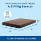 Barkbox Orthopedic Dog Bed with Memory Foam, Premium Comfort for Dogs and Puppies, Dog Bed for Joint Relief and Restful Sleep, Durable and Easy to Clean - Espresso, Medium